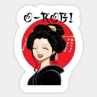 O-robi Nico Robin One Piece Sticker